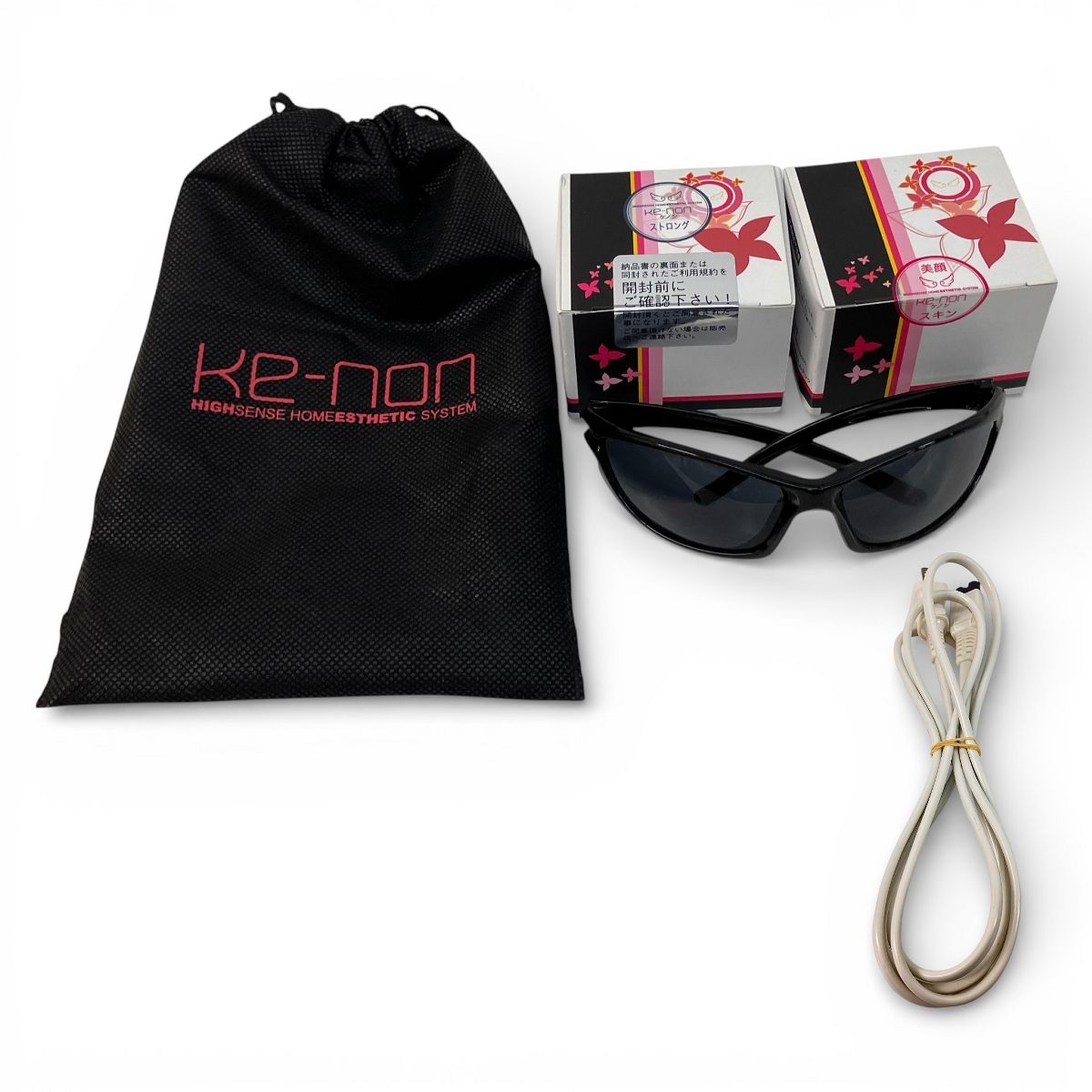 KE-NON 家庭用脱毛器 サングラス付き　再値下げ！ KE-NON 脱毛器 ver8.5サングラス付き