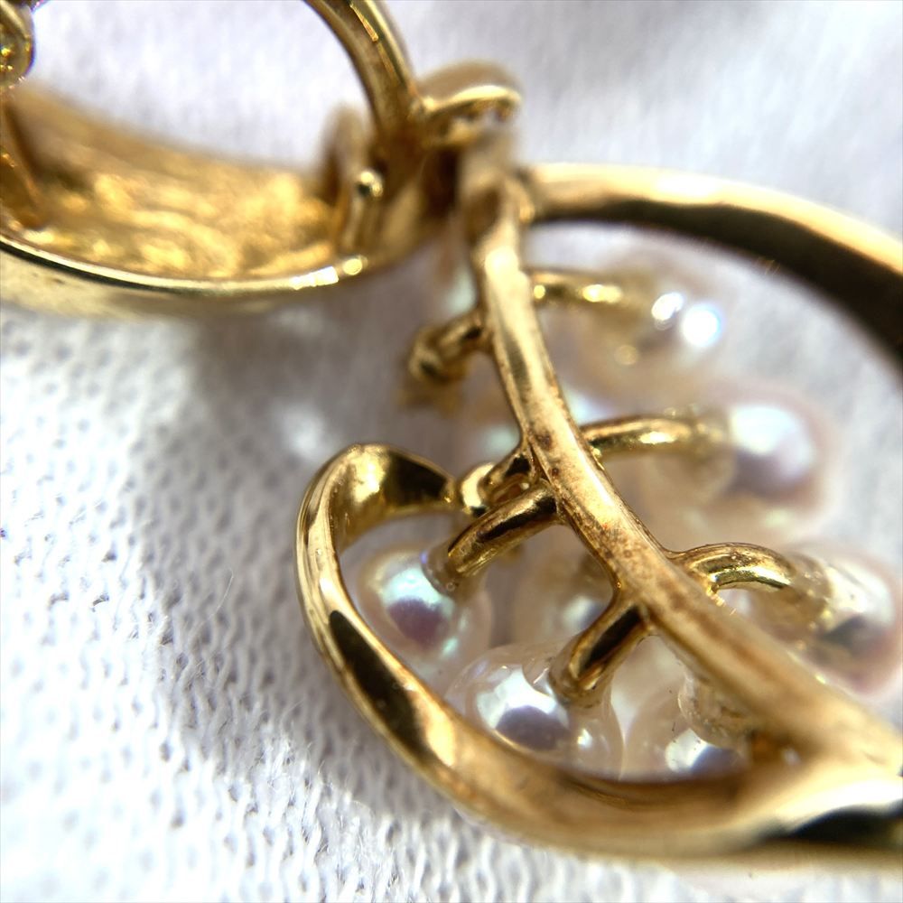 タサキ TASAKI ベビーパール デザイン ペンダントトップ ダイヤモンド