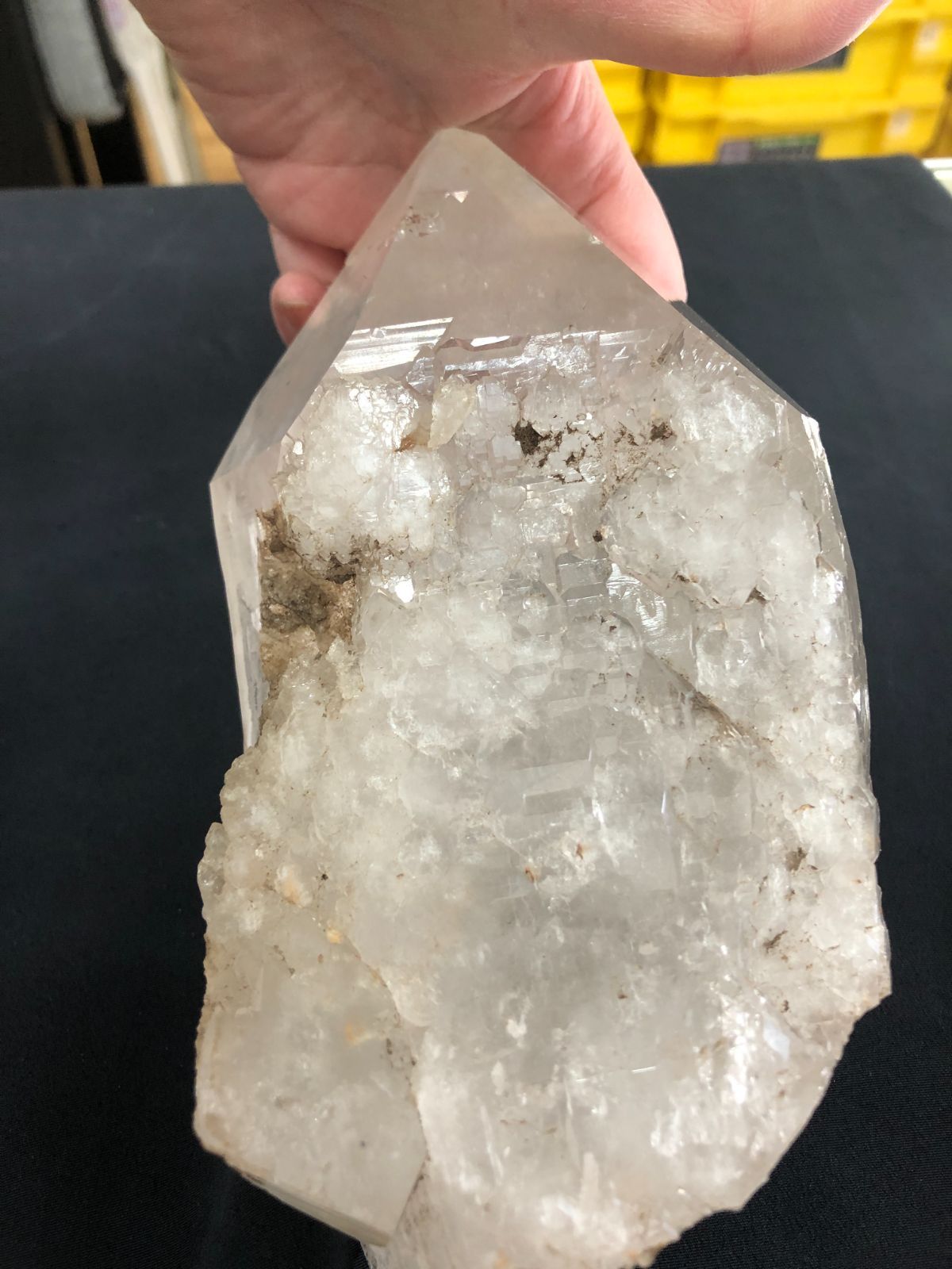 ジャカレー水晶原石/ブラジル産 - メルカリ