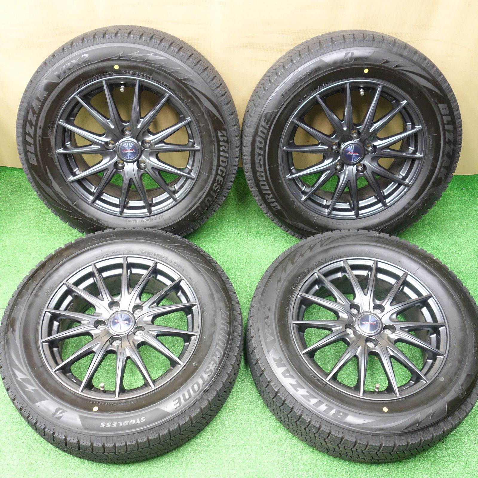 バリ溝！24年！キレイ！9.5分☆スタッドレス 205/65R16 ブリヂストン
