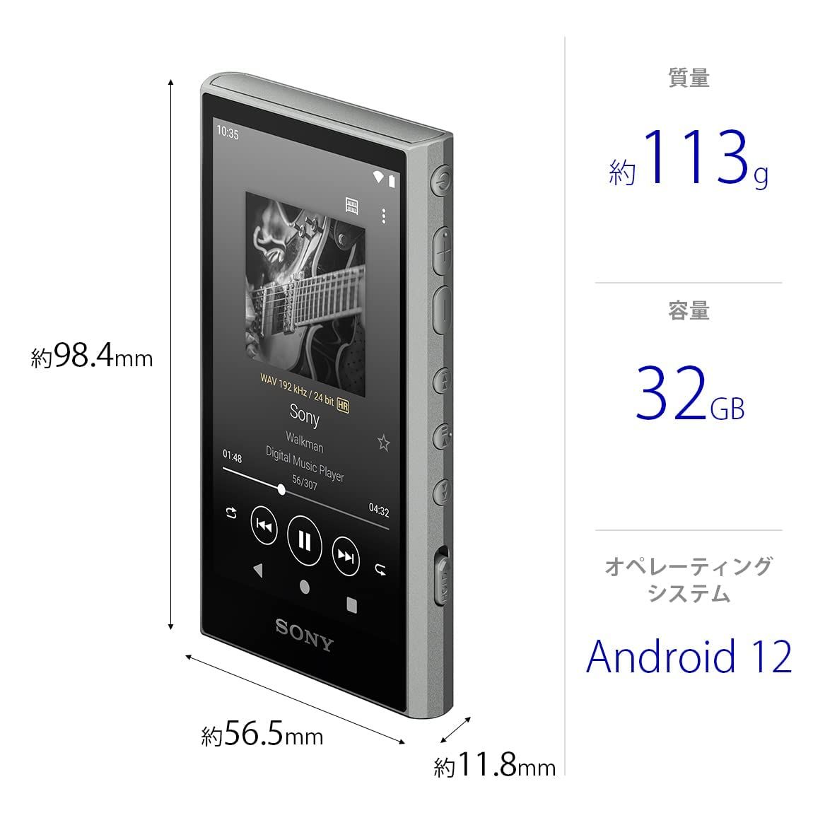 ソニー(SONY) ウォークマン 32GB A300シリーズ NW-A306