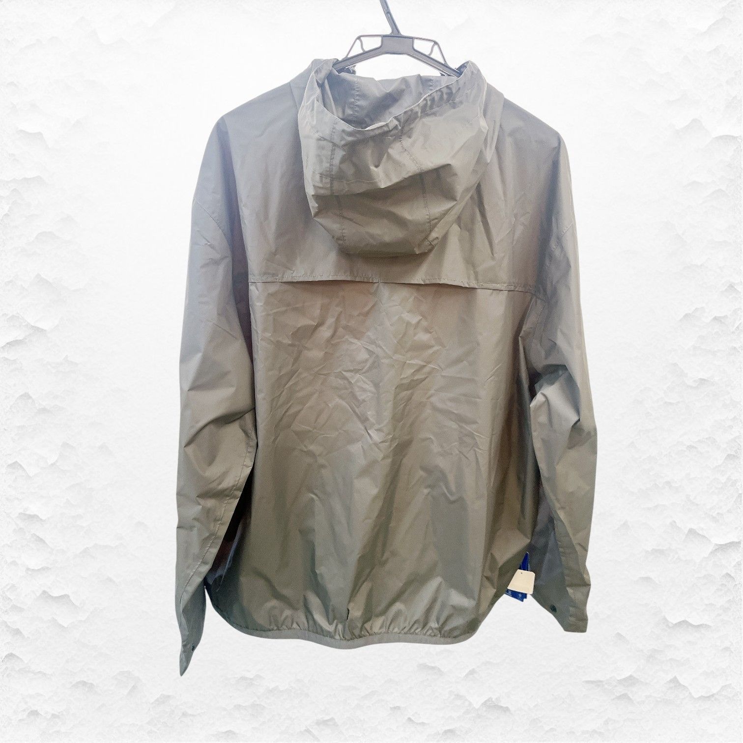 K-WAY フード付きナイロンジャケット M グレー K-WAY ナイロン