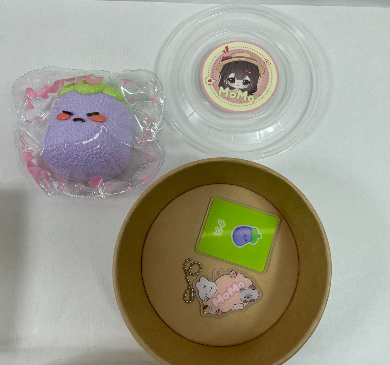 A2441・MOMO スクイーズ 和セット5個 まとめ えんどう おでん いくら