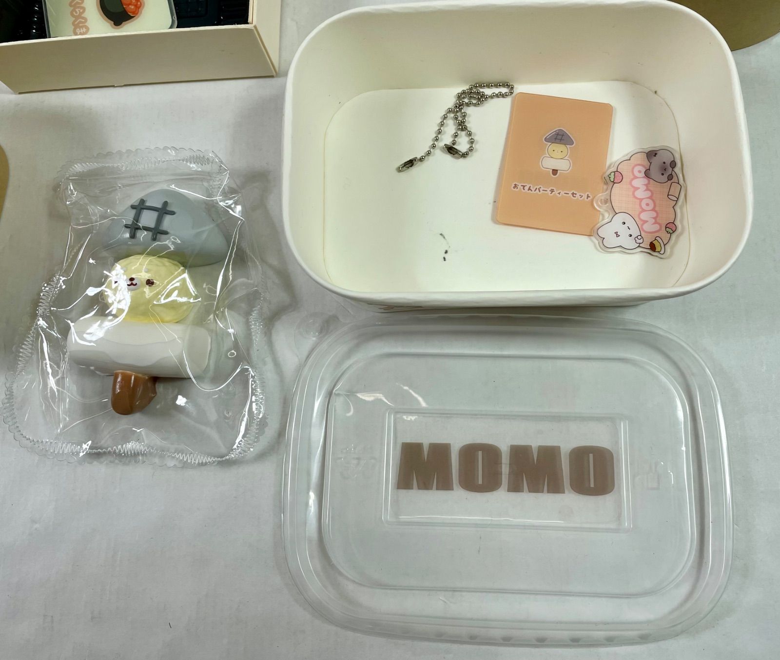 A2441・MOMO スクイーズ 和セット5個 まとめ えんどう おでん いくら
