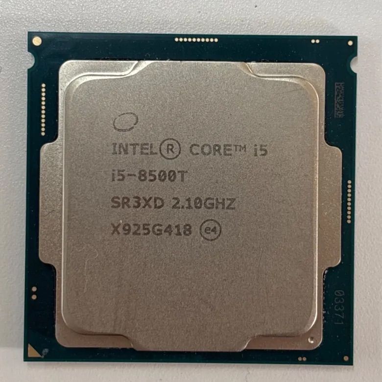 Intel Core i5-8500T CPU SR3XD 2.10GHZ - メルカリ