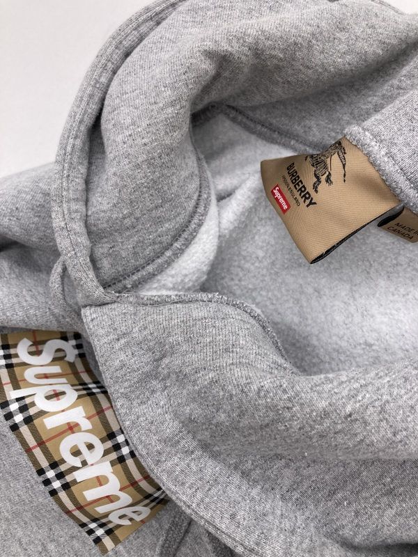 Supreme Burberry シュプリーム バーバリー パーカー フーディー Box