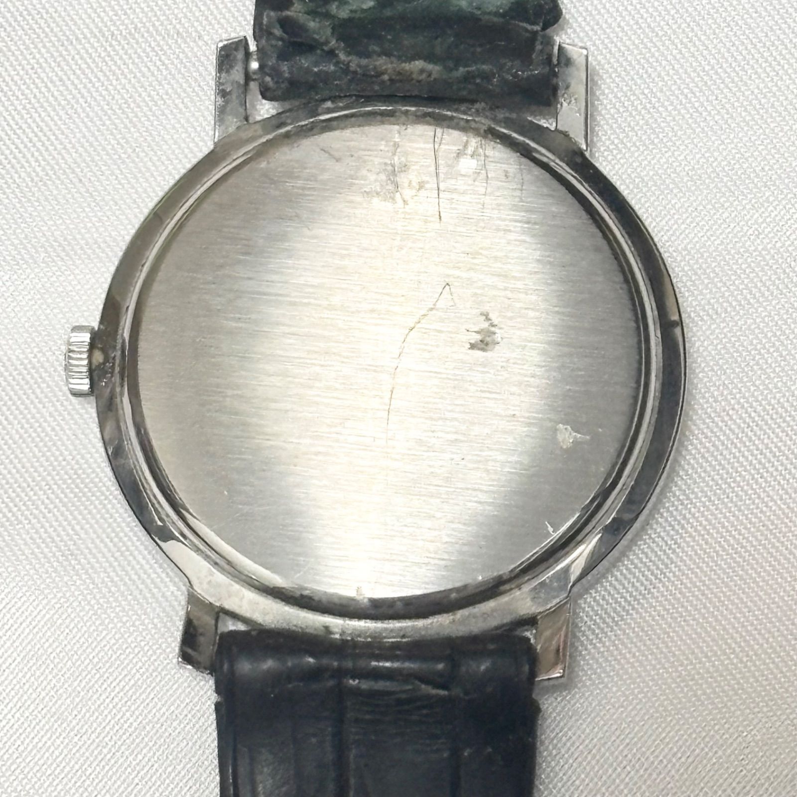 送料無料】LONGINES/ロンジン/手巻き腕時計/シルバー×ブラック/動作 