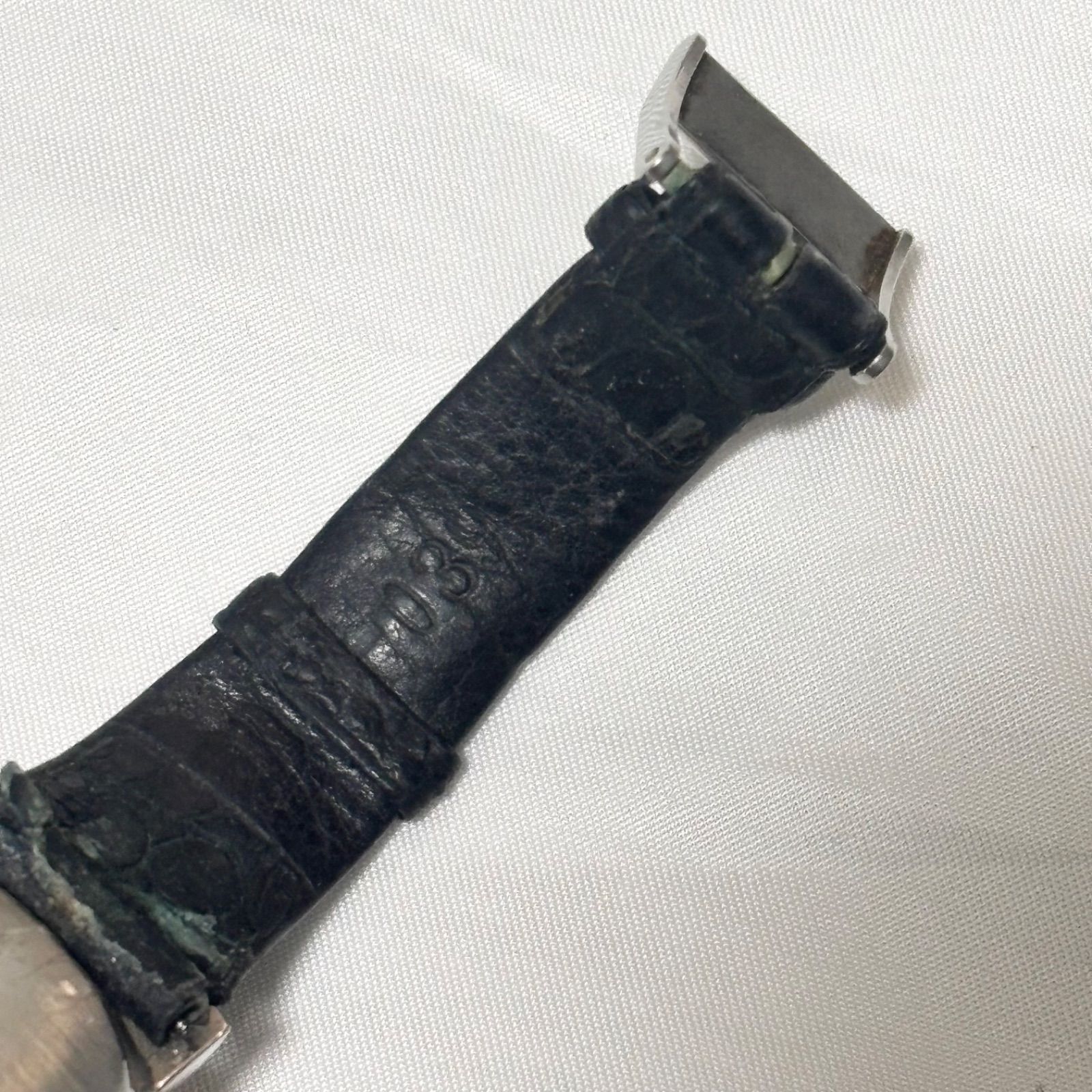送料無料】LONGINES/ロンジン/手巻き腕時計/シルバー×ブラック/動作 