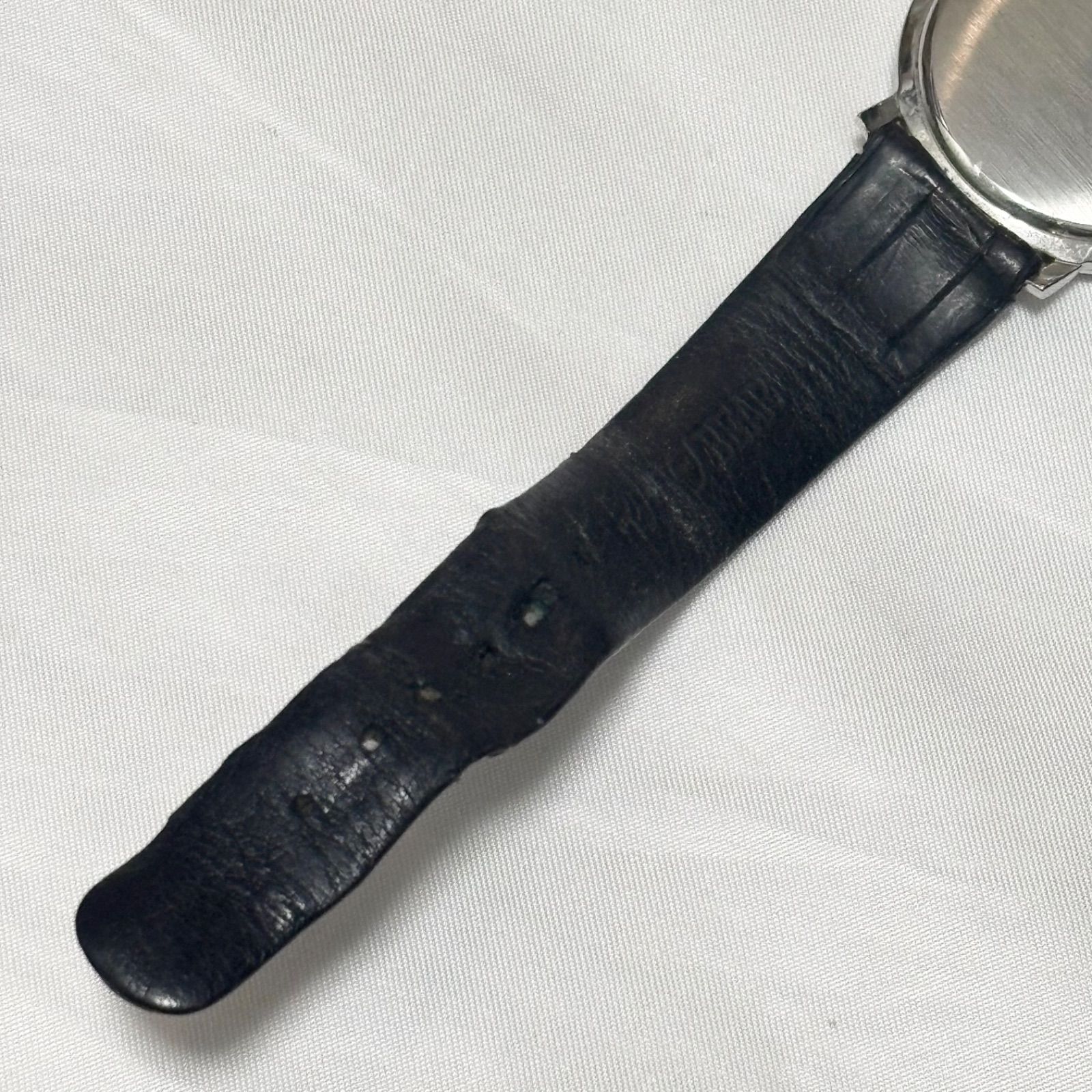送料無料】LONGINES/ロンジン/手巻き腕時計/シルバー×ブラック/動作 