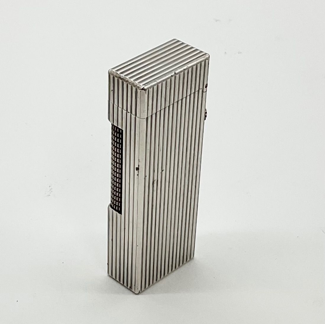 Dunhill ダンヒル スクエアフォルム ローラー式 ライター dunhill（ダンヒル） 美品△Dunhill スクエア 総柄 ローラー式 喫煙具