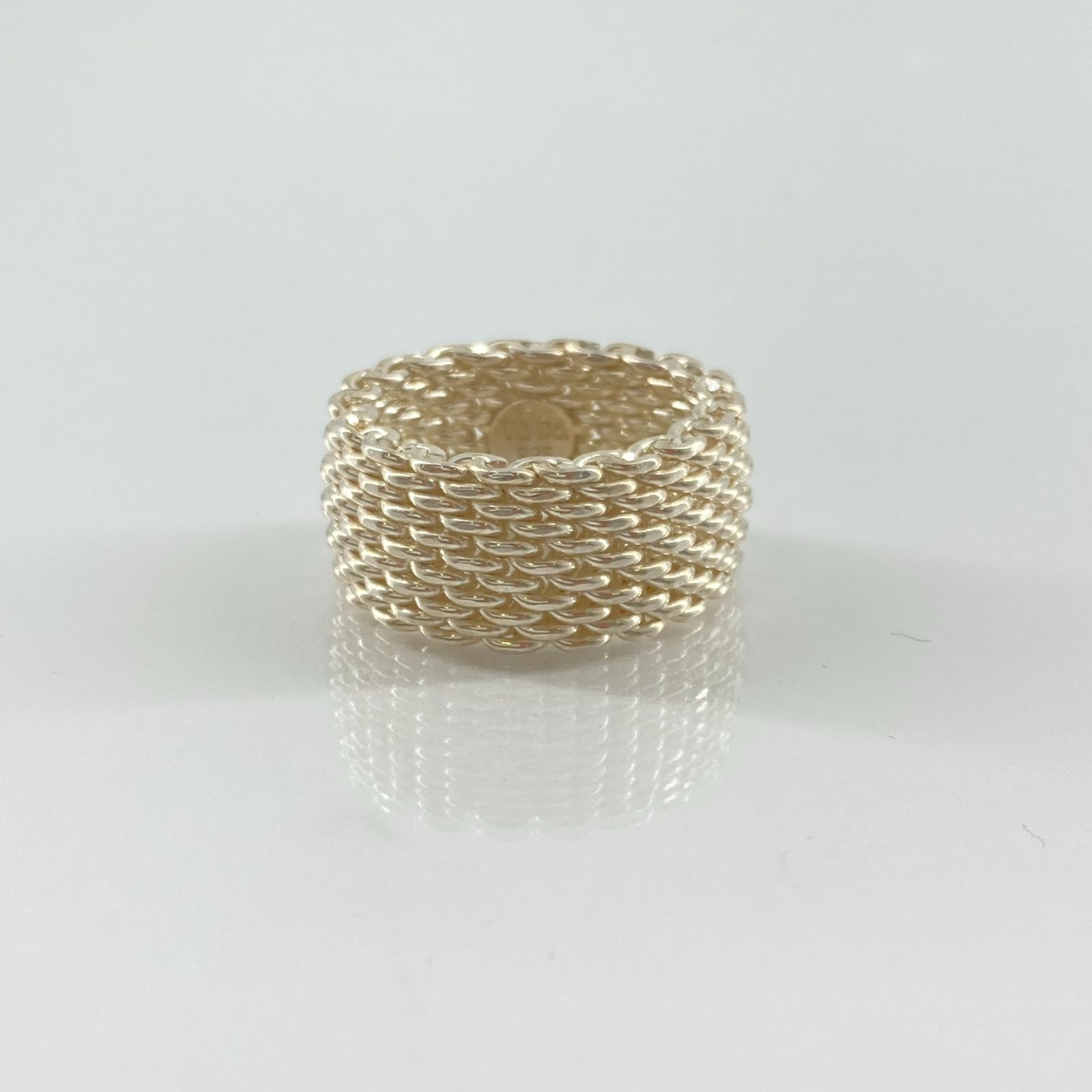 TIFFANY＆CO(ティファニー) サマセット メッシュリング ヴィンテージ