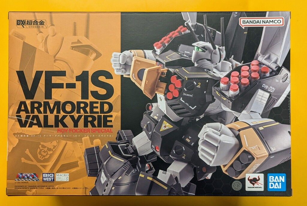  BANDAI SPIRITS DX超合金 超時空要塞マクロス VF 1 S アーマードバルキリー ロイ フォッカースペシャル その他 キャラクター玩具