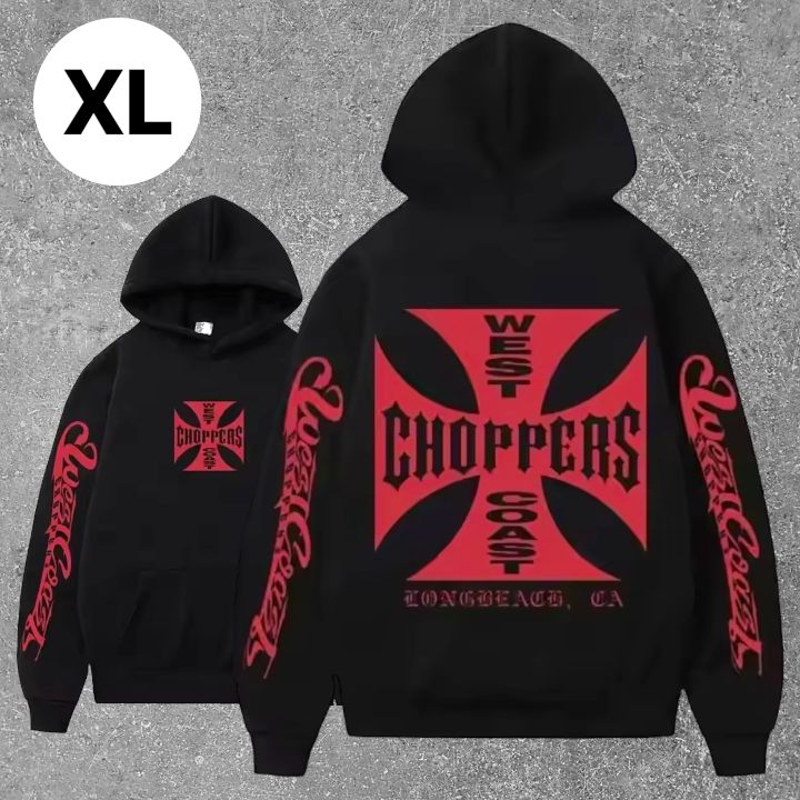 West Coast Choppers】ウエストコーストチョッパーズ パーカー ロゴ