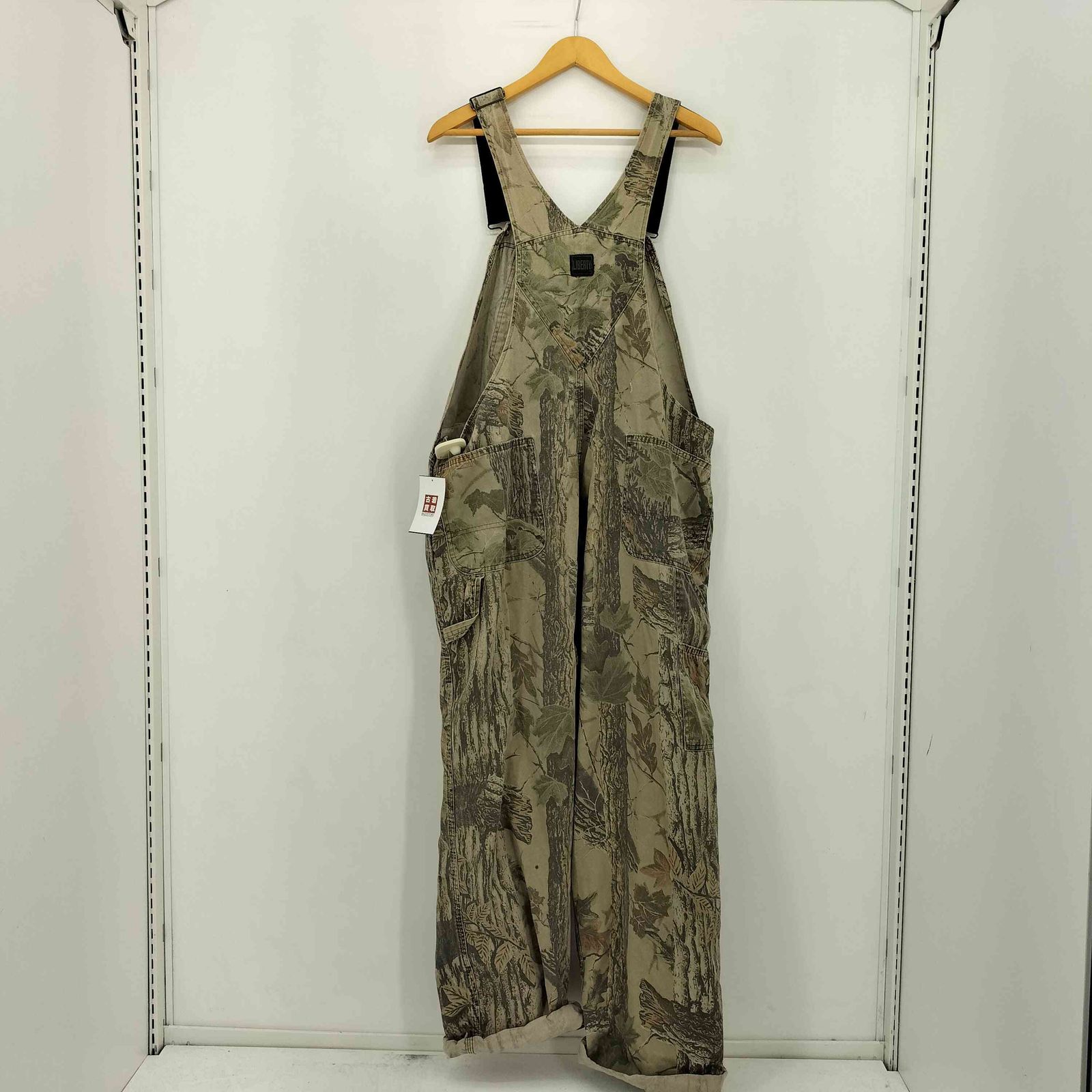 リバティ LIBERTY リアルツリーカモ柄 オーバーオール メンズ 表記無
