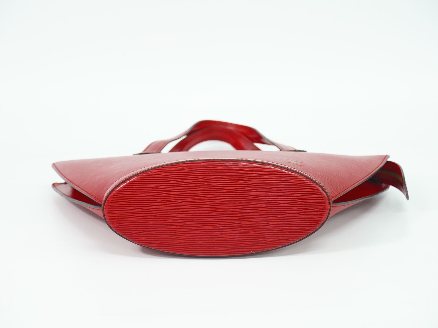 本物 ルイヴィトン LOUIS VUITTON LV サンジャック エピ レザー トート