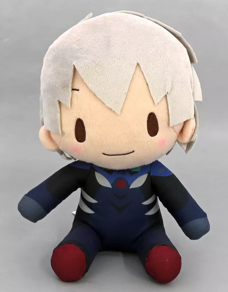 中古】ぬいぐるみ 渚カヲル(ノーマル) ふわぷち Mぬいぐるみ“カヲル