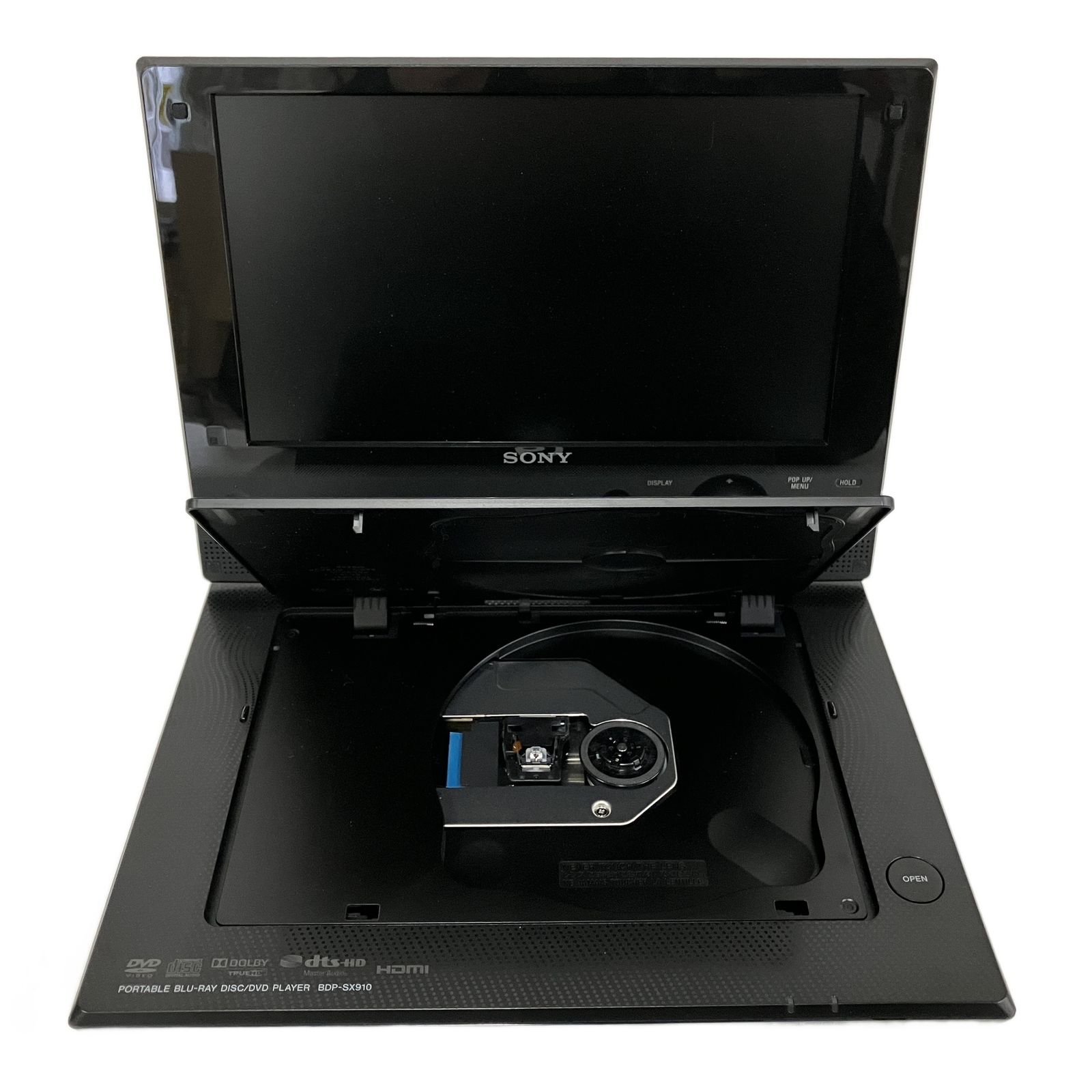 SONY ソニー BDP-SX910 ポータブルブルーレイプレーヤー 9V型 中古 訳