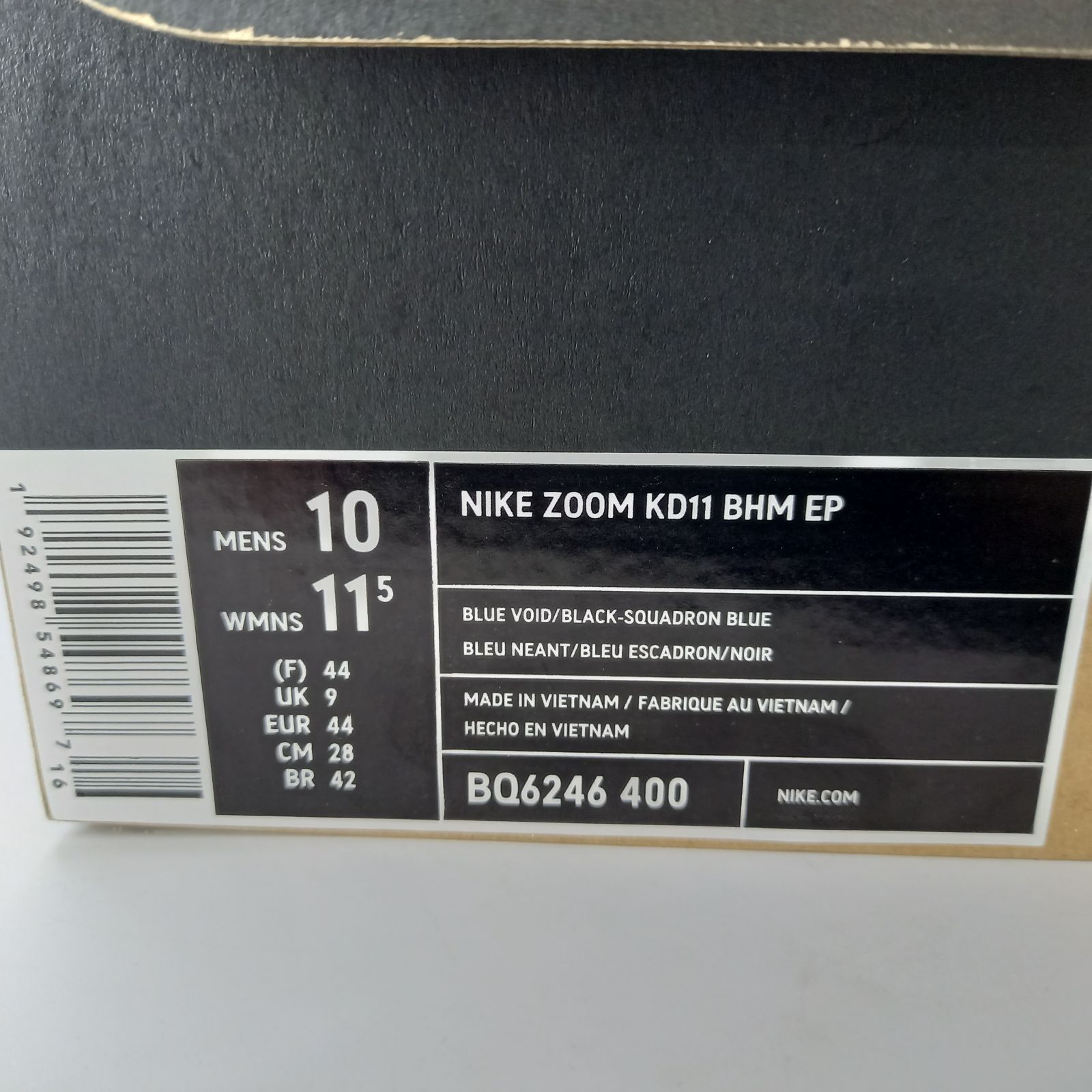 ナイキ ズーム KD11 BHM EP 28㎝ NIKE - メルカリ