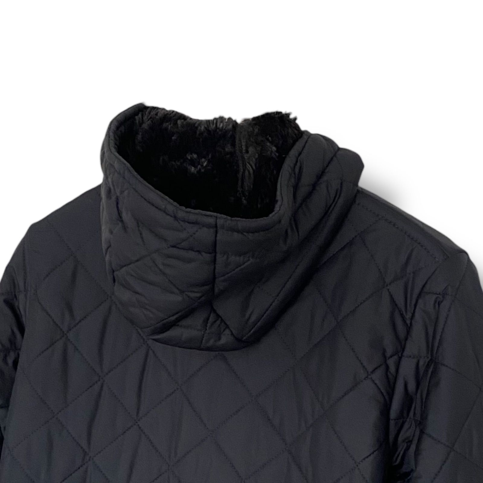 MACKINTOSH マッキントッシュ ネイビー キルティングコート ロング