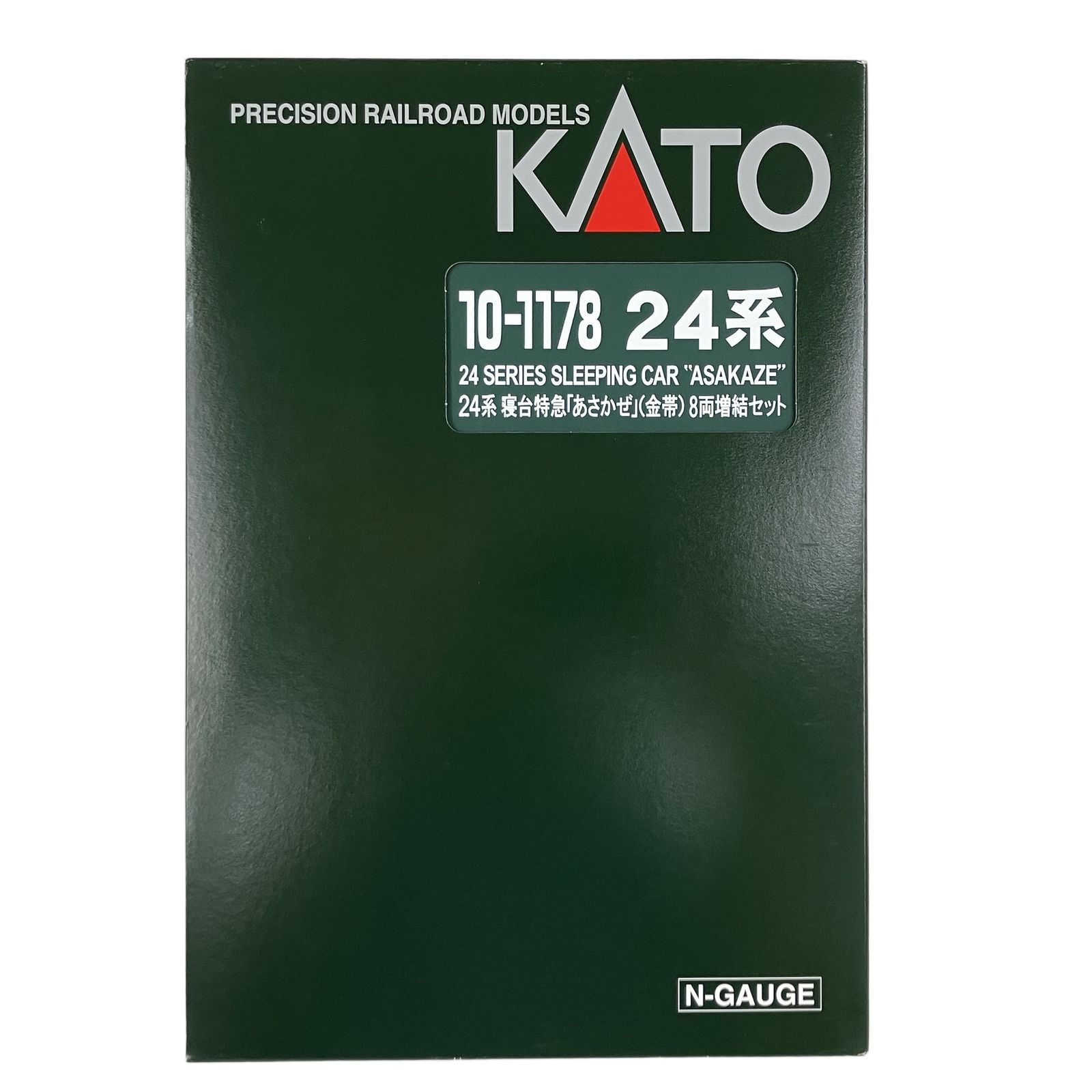 KATO 10-1178 24系特急 あさかぜ 金帯 増結 8両セット 鉄道模型 N 中古