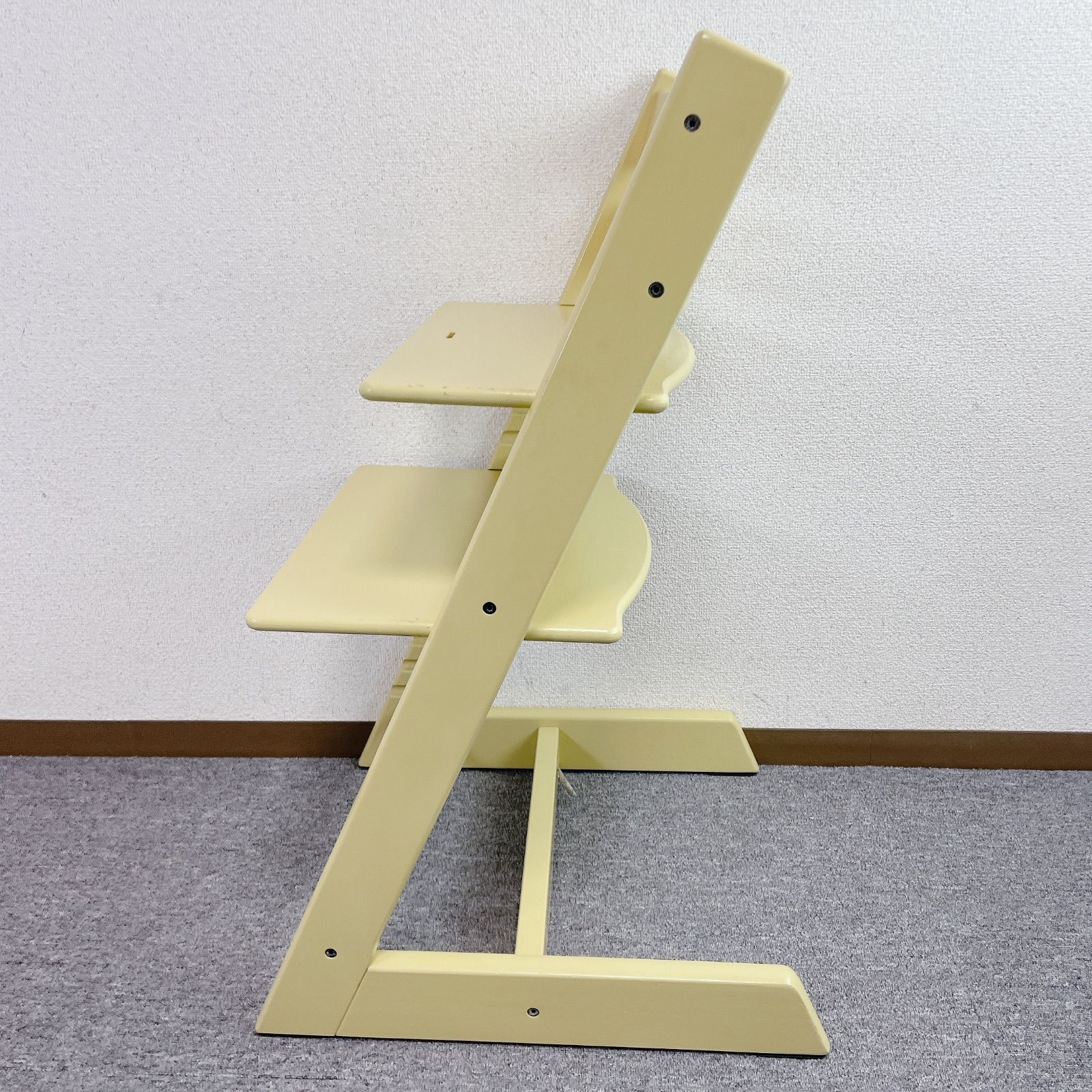 STOKKE TRIPP TRAPP no.6 イエロー 子供 椅子 ベビーチェア - メルカリ