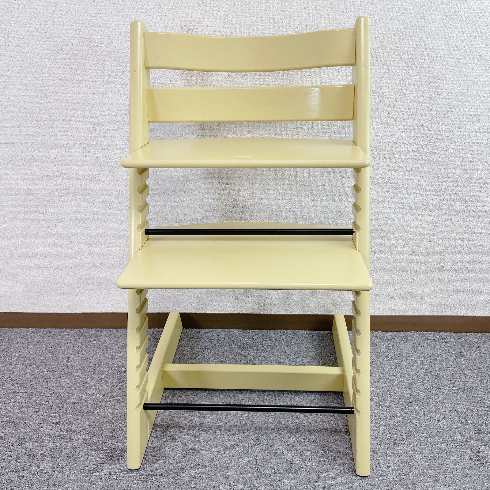 STOKKE TRIPP TRAPP no.6 イエロー 子供 椅子 ベビーチェア - メルカリ