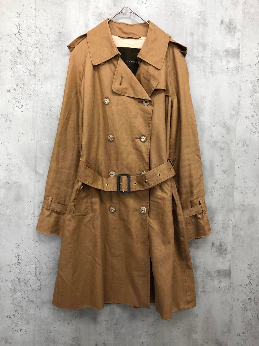 MACKINTOSH マッキントッシュ トレンチ コート size32/ブラウン系
