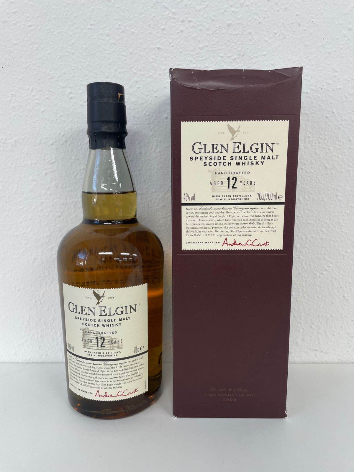 グレン エルギン 12年 箱入り [ ウイスキー イギリス 700ml ] - メルカリ