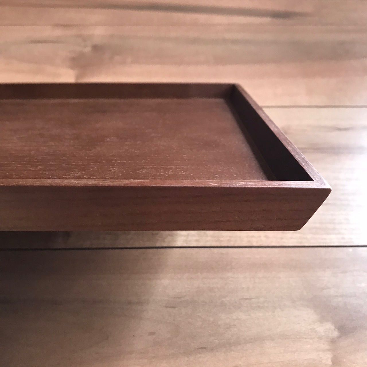 新品 木製トレー 2枚セット 木 トレイ お盆 お食事トレイ スタッキング