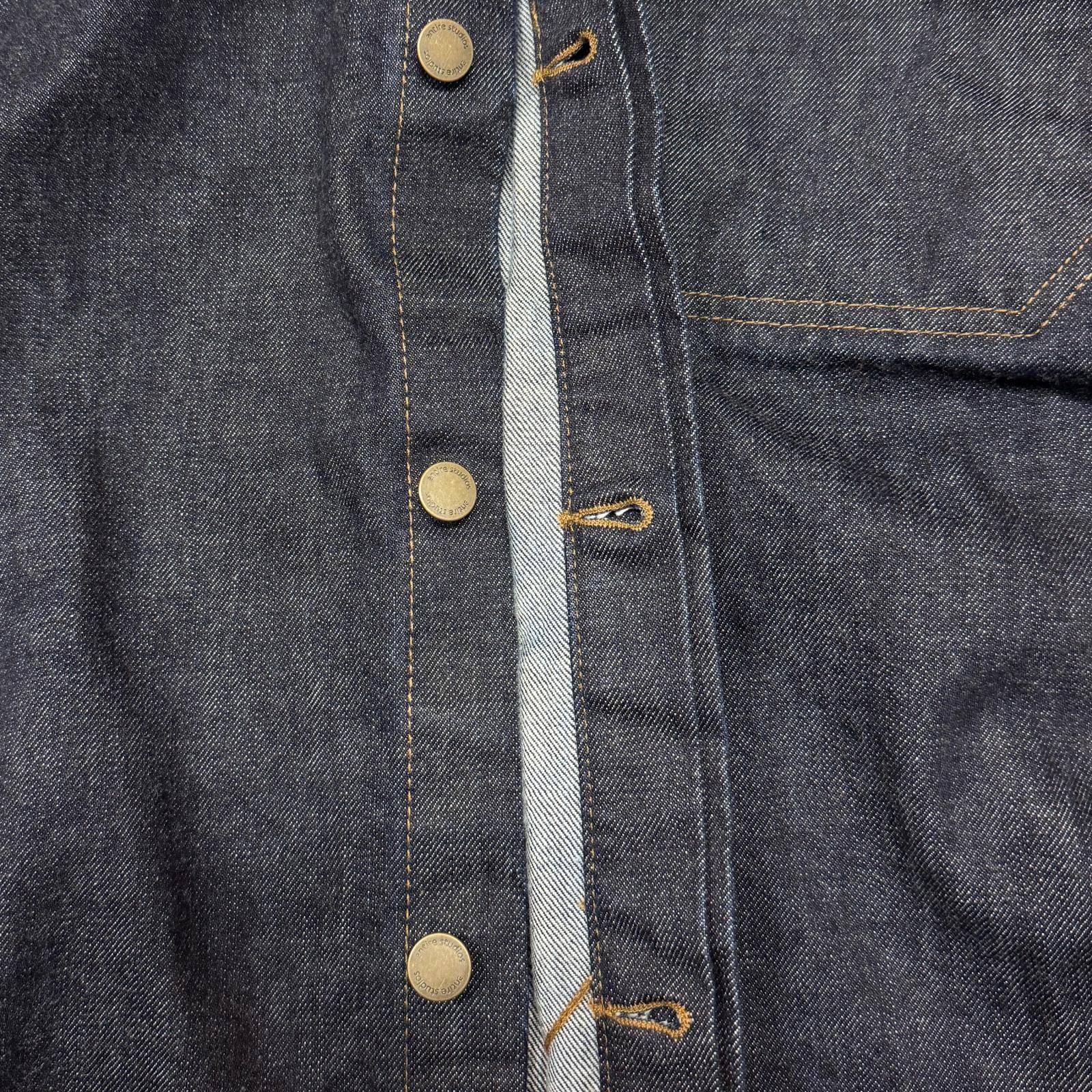 参考上代71500円 未使用 entire studios 25AW HERCULEAN SHIRT RAW 