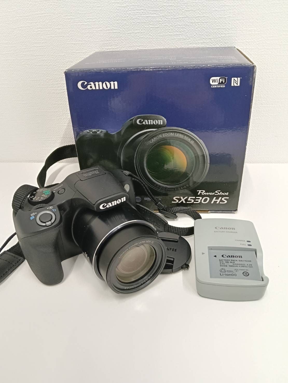 中古品】 【動作確認済み】 Canonキヤノン PowerShot SX530 HS