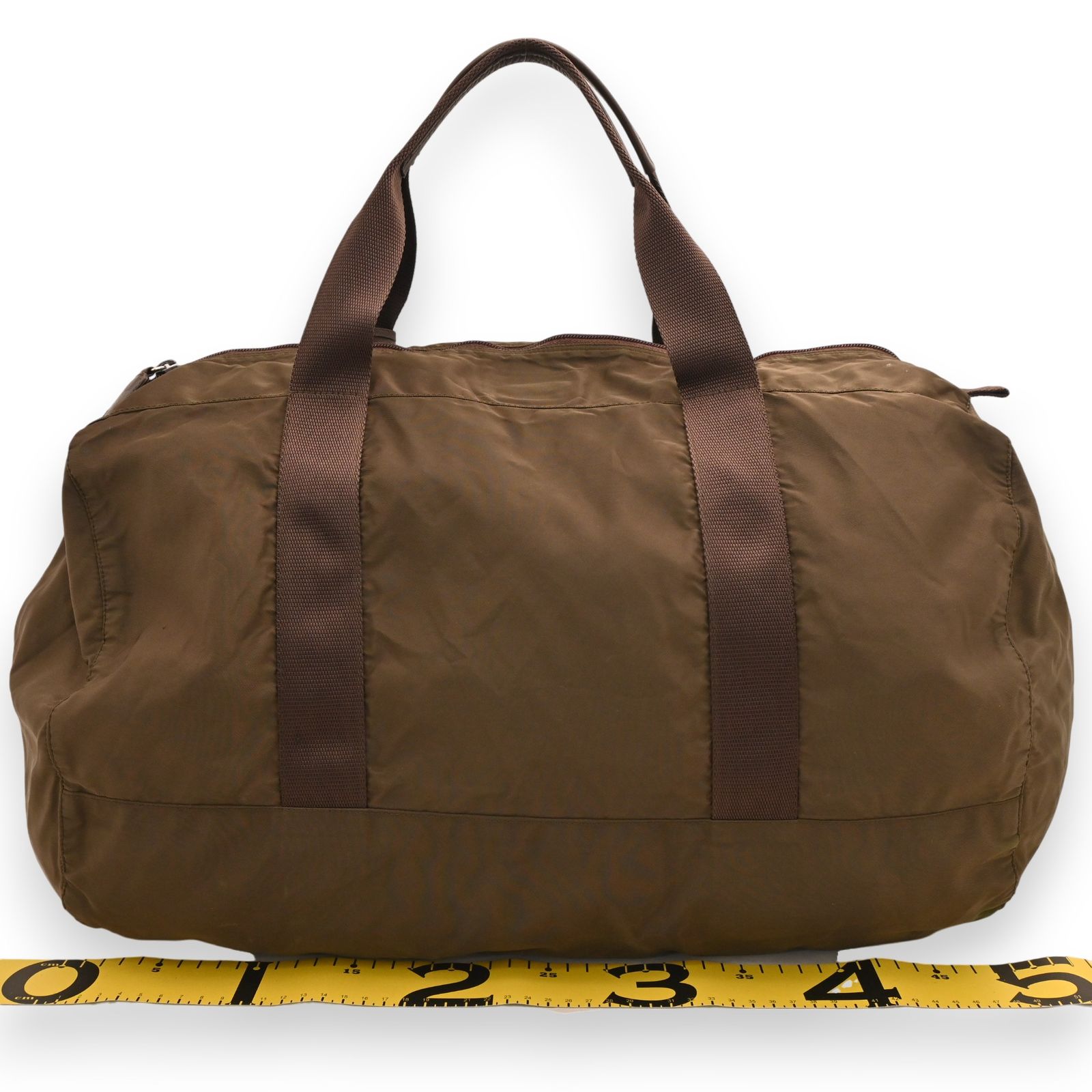 プラダ ボストンバッグ ナイロン 三角ロゴ Bランク pr5812cc - メルカリ