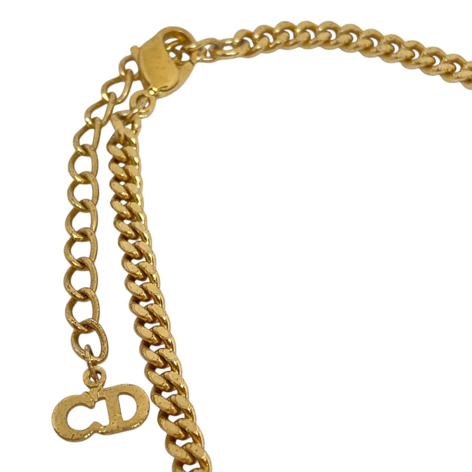 CHRISTIAN DIOR クリスチャンディオール 喜平チェーンネックレス（