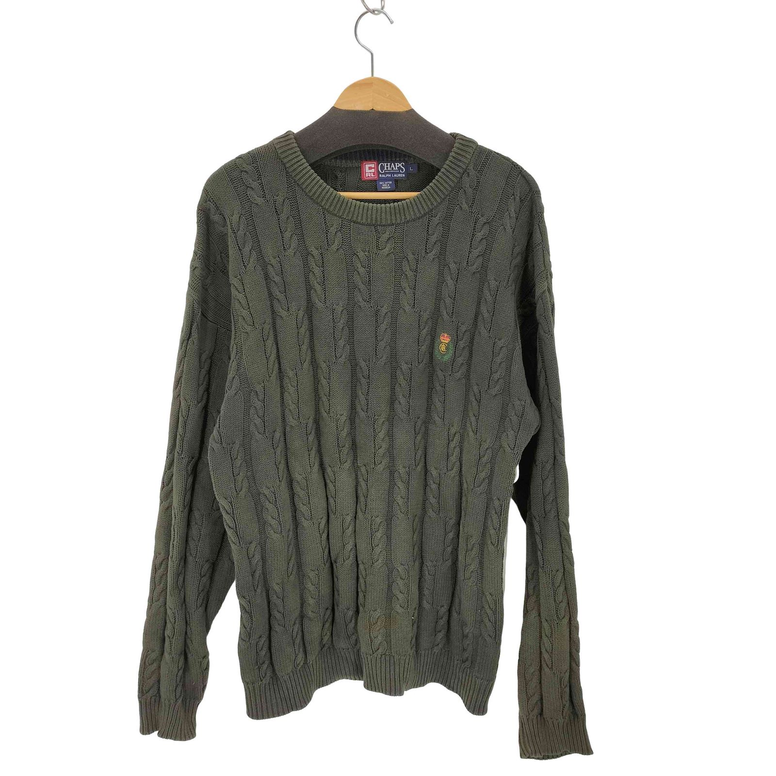 チャップスラルフローレン CHAPS RALPH LAUREN 90S 刺繍 コットン