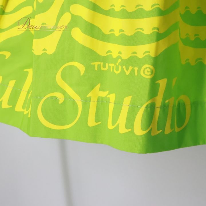 フラダンス 衣装 パウスカート グリーン系 ツツビ TUTUVI トーチ