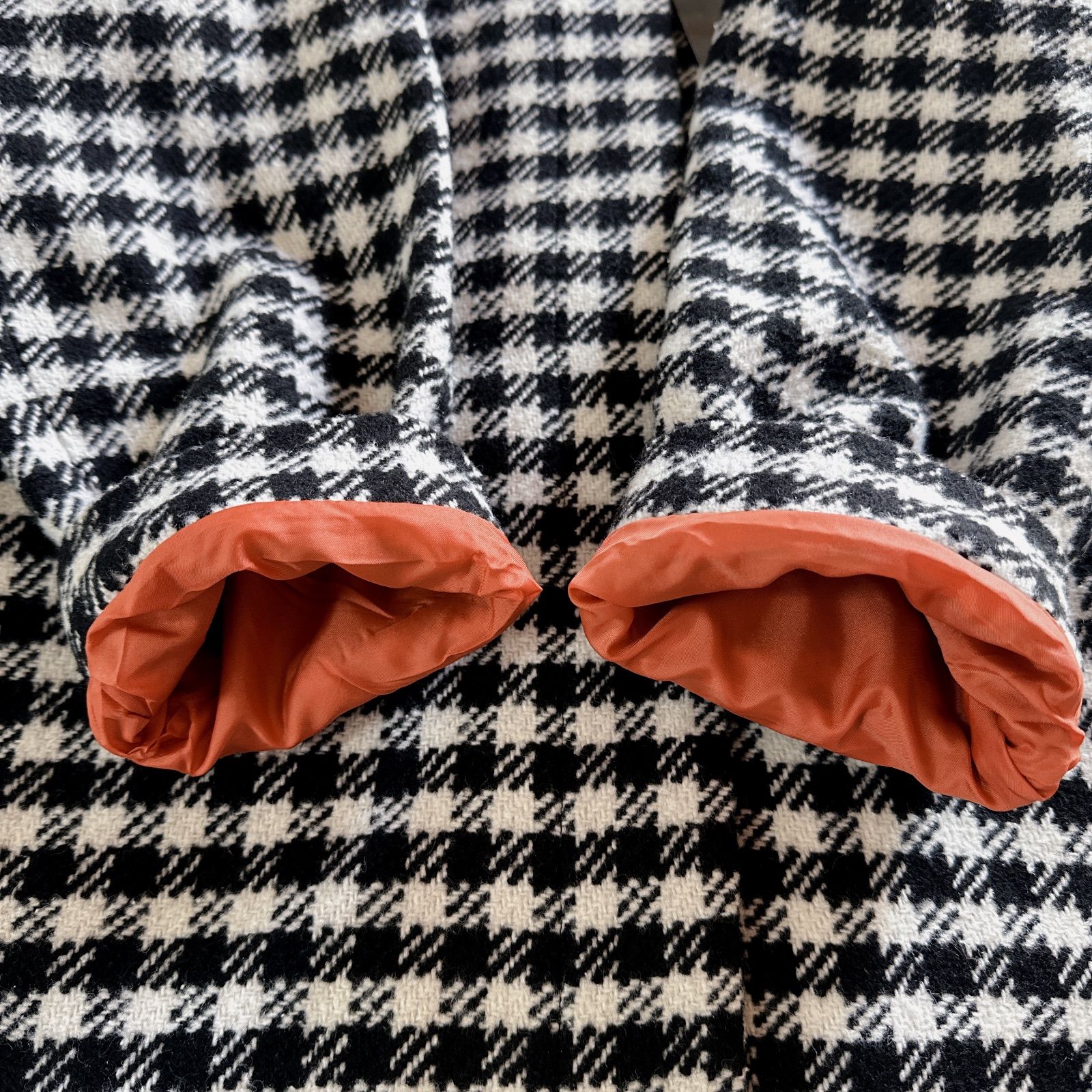 新品】MARY QUANT マリークワント ノーカラー ラグラン ロングコート