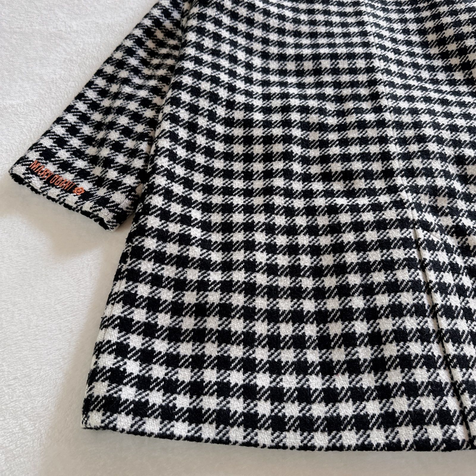 新品】MARY QUANT マリークワント ノーカラー ラグラン ロングコート