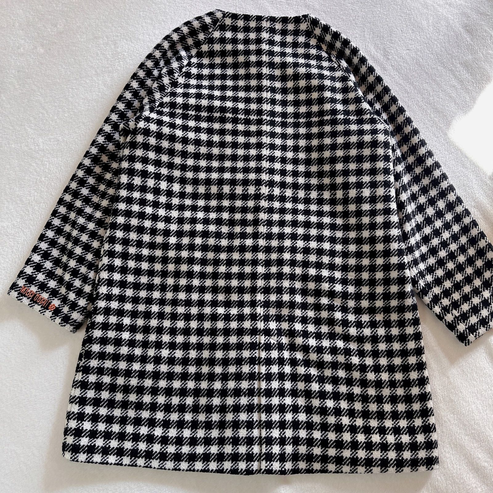 新品】MARY QUANT マリークワント ノーカラー ラグラン ロングコート