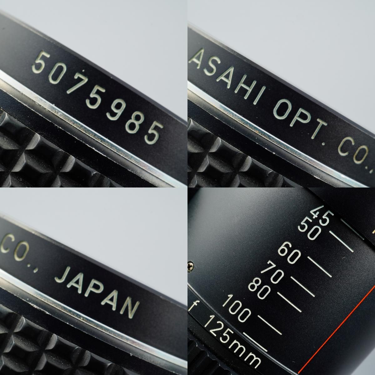 SMC PENTAX ペンタックス Zoom 45-125mm F/4 (Pentax K用) ズーム