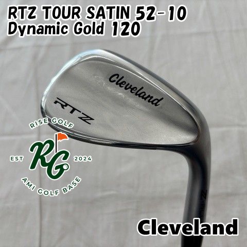 中古】ウェッジ クリーブランド RTZ TOUR SATIN 52-10◇Dynamic Gold