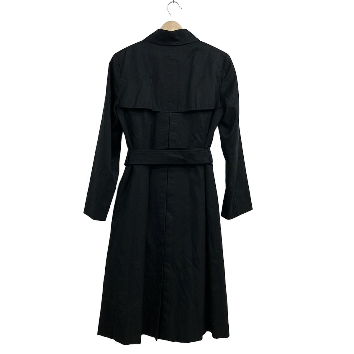 マッキントッシュロンドン　ブラック　黒　ロゴプレート　イタリア製糸使用　40 MACKINTOSH LONDON(マッキントッシュロンドン) コート サイズ38 M