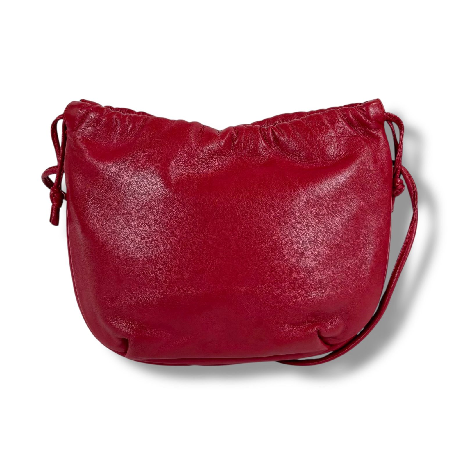 ロエベ LOEWE 巾着型 アナグラムロゴ ミニショルダーバッグ ナッパ