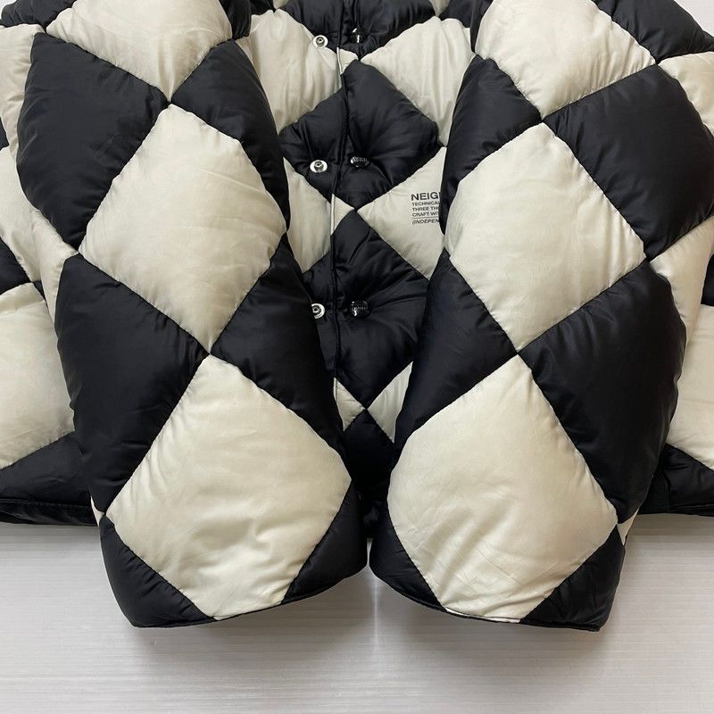 中古品】NEIGHBORHOOD ネイバーフッド 25AW CHECKER DOWN JACKET