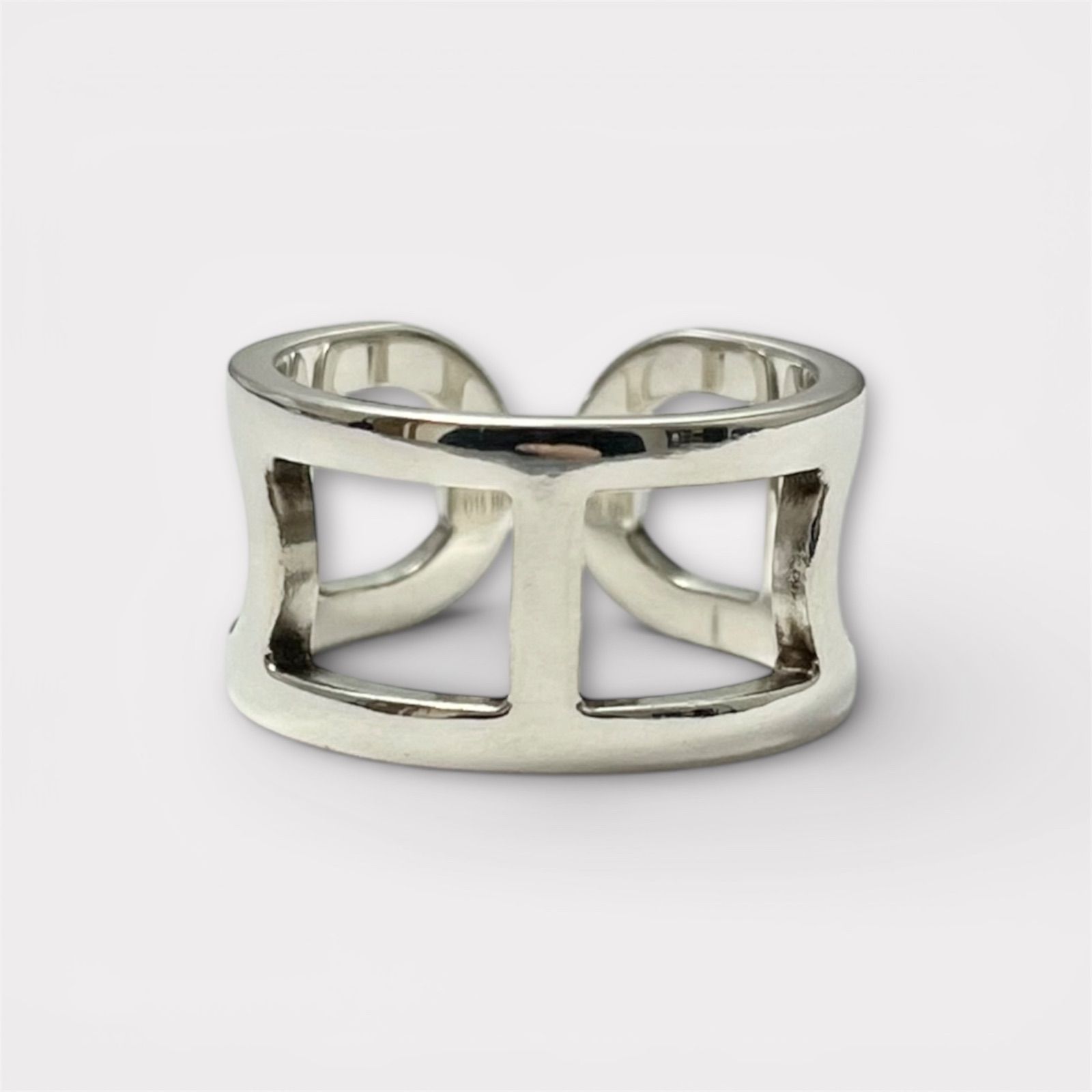 HERMES エルメス エヴァー シェーヌダンクル リング シルバー 925