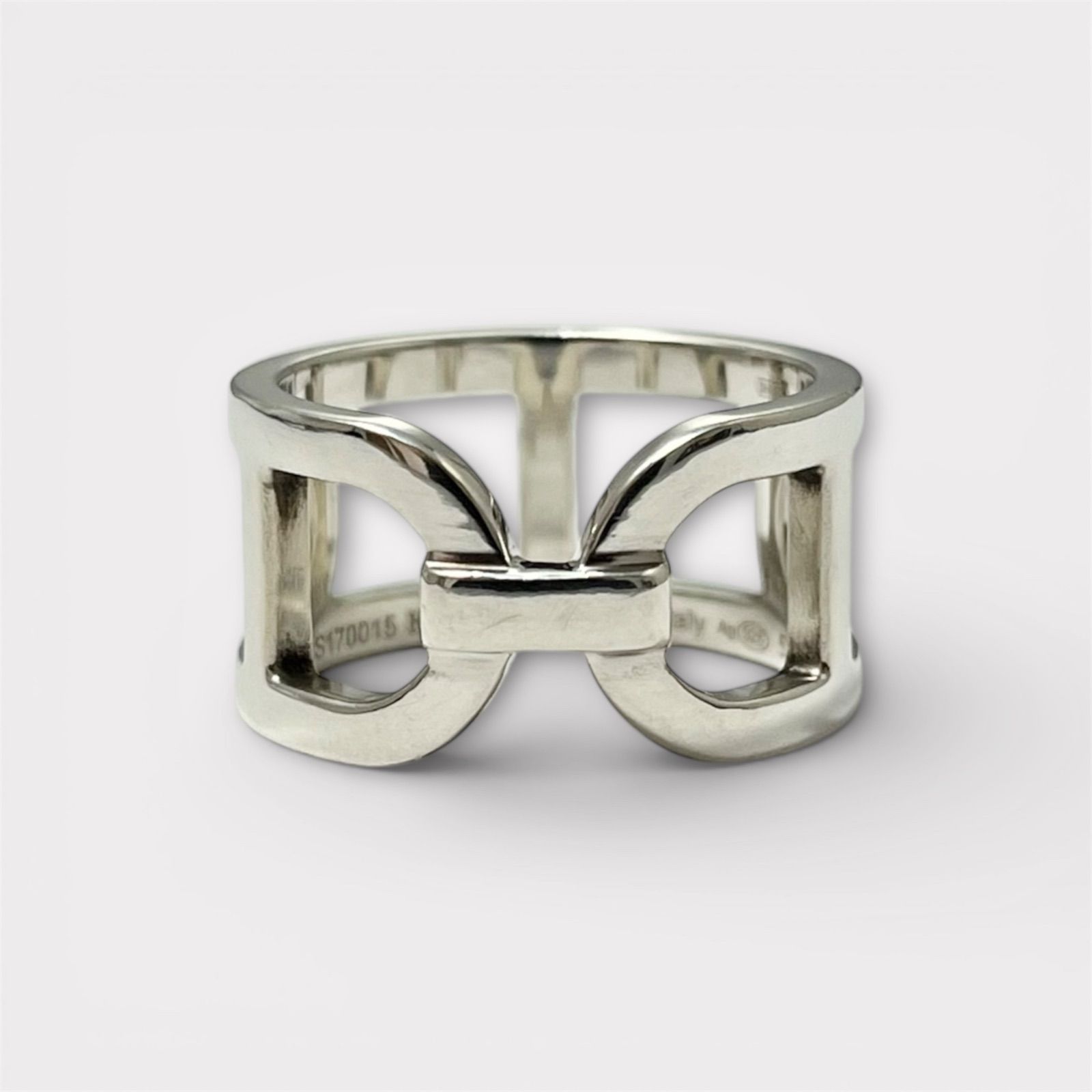 HERMES エルメス エヴァー シェーヌダンクル リング シルバー 925