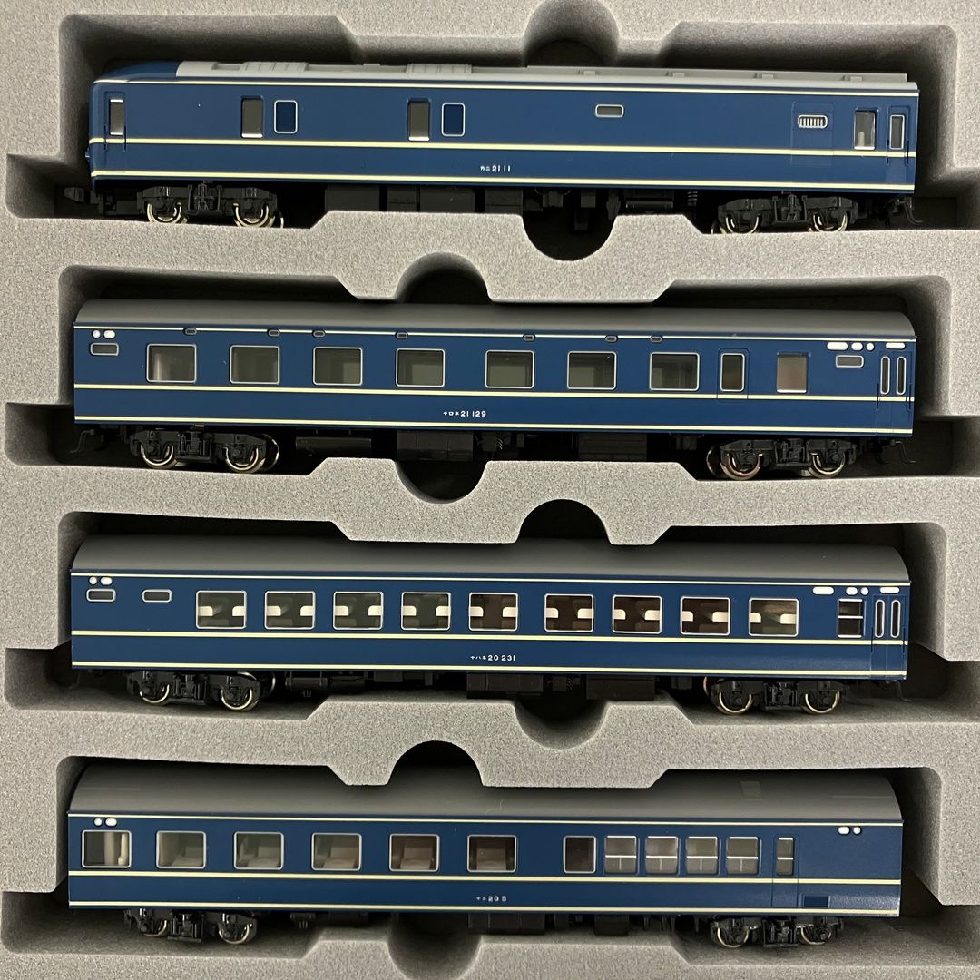 KATO 10-366 国鉄 20系 寝台客車 7両 基本セット 鉄道模型 N 中古