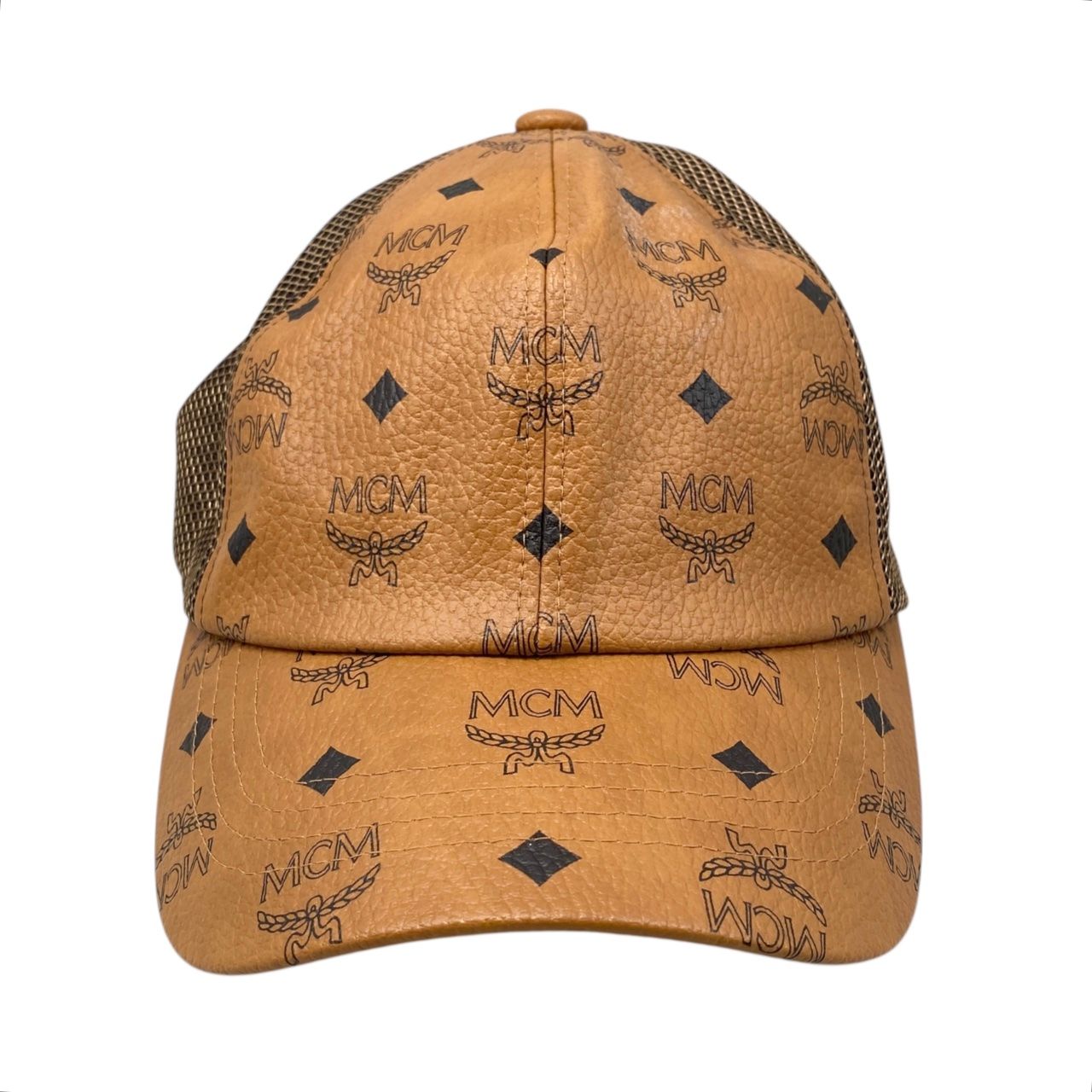 MCM（エムシーエム）のクラシック ヴィセトス ベースボールキャップ ☆エムシーエム 帽子 クラシックヴィセトス ベースボールキャップ ロゴ