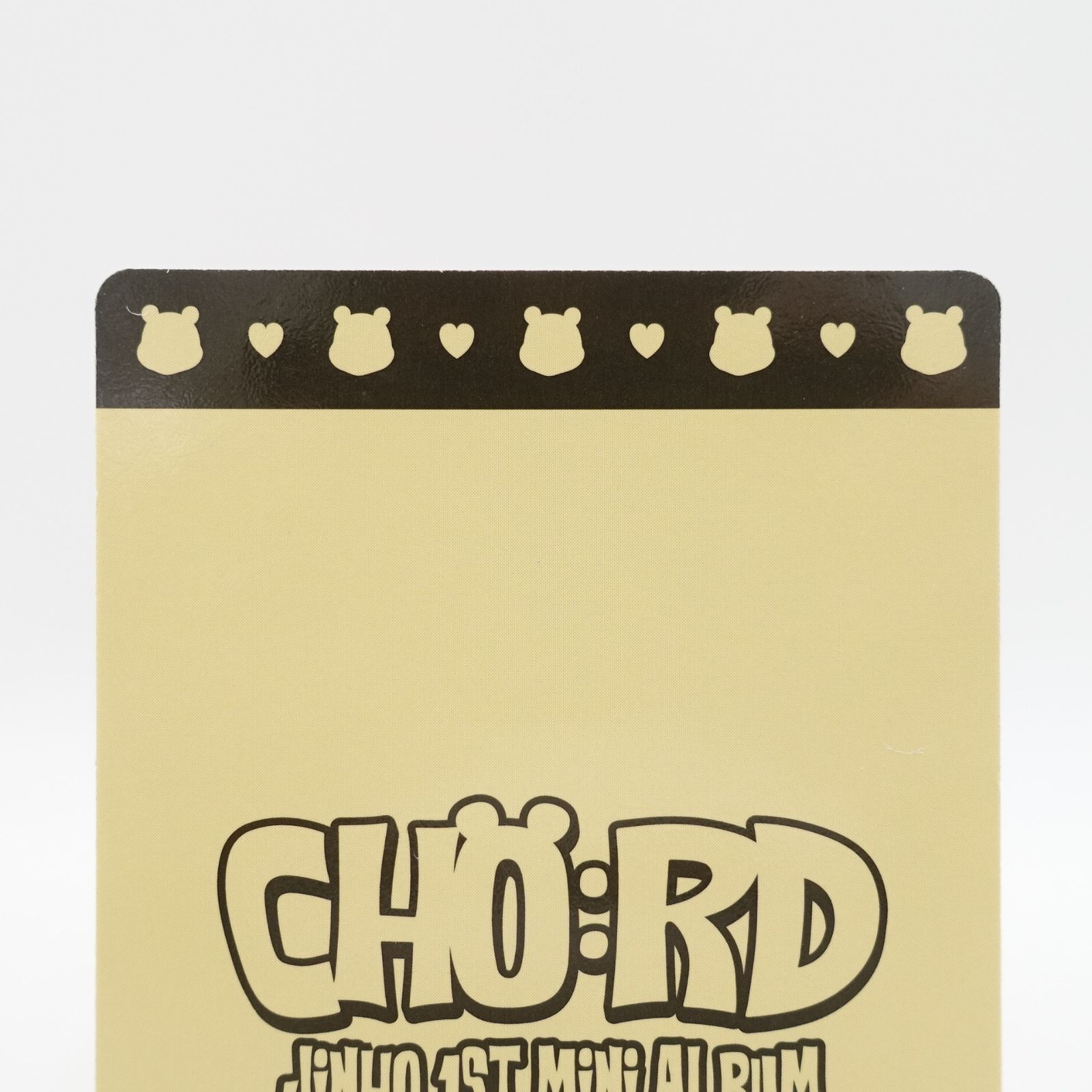 ジノ (PENTAGON) JAPAN 1st Mini Album「CHO:RD」 トレカ フォト