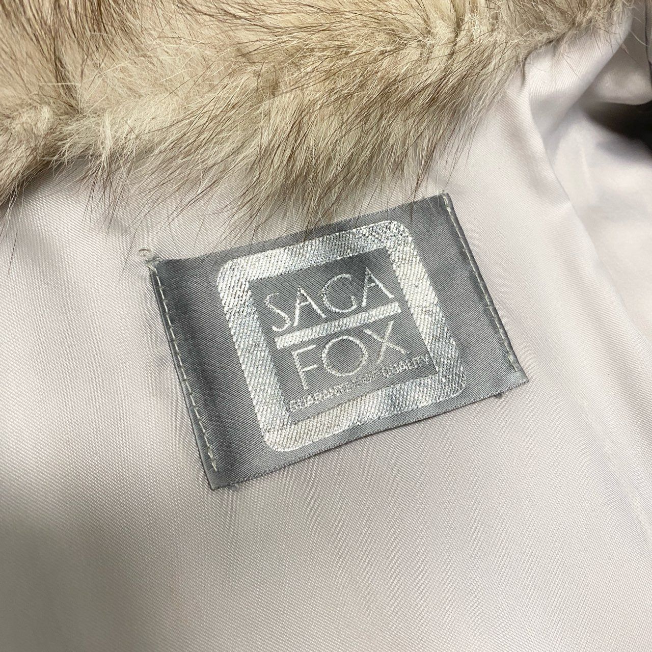 78a14 SAGA FOX サガフォックス 銀サガ 斜め段 極厚 ブルーフォックス