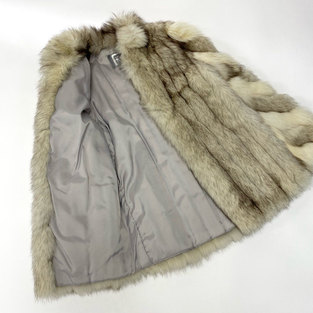 78a14 SAGA FOX サガフォックス 銀サガ 斜め段 極厚 ブルーフォックス